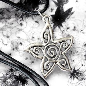 5 For $25💫Alternative Cosmic Silver Star Pendant Necklace